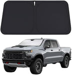 Windshield Sunshade Compatible for Chevrolet Silverado 1500 2019-2026 by EcoNour