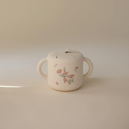 mushie Silicone Snack Cup | Spill Proof Food Container - Image 2