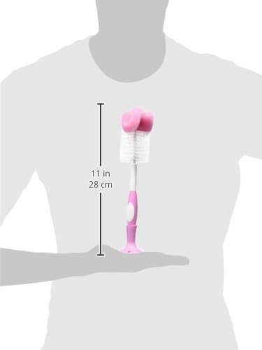 Dr. Brown's Reusable Sponge Baby Bottle Cleaning Brush - Image 2