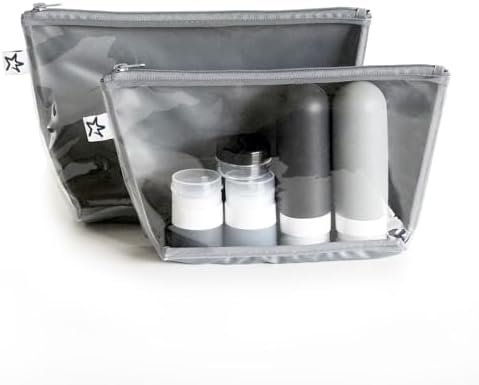 Tiny Twinkle Diaper Bag Organizing Pouches | 2 Pack Mess-Proof Travel Organizer by TinyTwinkle