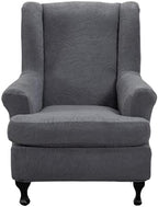 CRFATOP Wingback Chair Covers Wing Armchair Slipcovers by CRFATOP