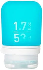 humangear GoToob+ | Refillable Silicone Travel Bottle | Locking Lid | Food-Safe by humangear