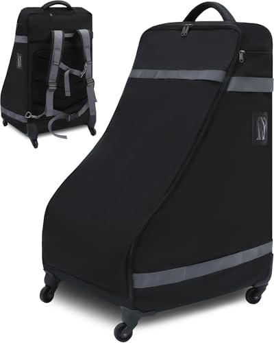 Car Seat Bag Backpack with Wheels by FOKDUVB