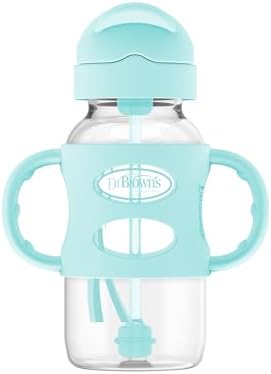 Dr. Brown's Wide-Neck Sippy Straw Bottle by Unknown