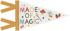 Whimsical Nursery Toddler Playroom Decor Cute Pennant Banner Flags by Unknown