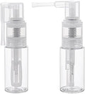 KALIONE 2-Pack 25ml Empty Powder Spray Bottles, Reusable Detachable Travel by KALIONE