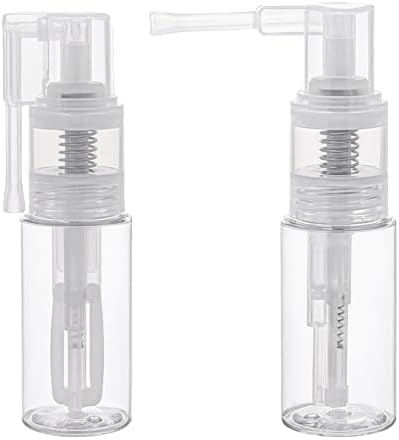 KALIONE 2-Pack 25ml Empty Powder Spray Bottles, Reusable Detachable Travel by KALIONE