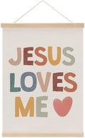 Christian Decor Boho Poster Hanger, Jesus Religious Wall Decor by Unknown