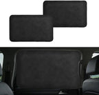 XCBYT Magnetic Car Rear Window Shades, 100% Blackout Privacy Suede by XCBYT
