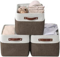 DECOMOMO Storage Bins, Large Fabric Storage Baskets by DECOMOMO