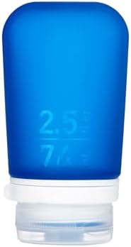 humangear GoToob+ | Refillable Silicone Travel Bottle | Locking Lid | Food-Safe by humangear