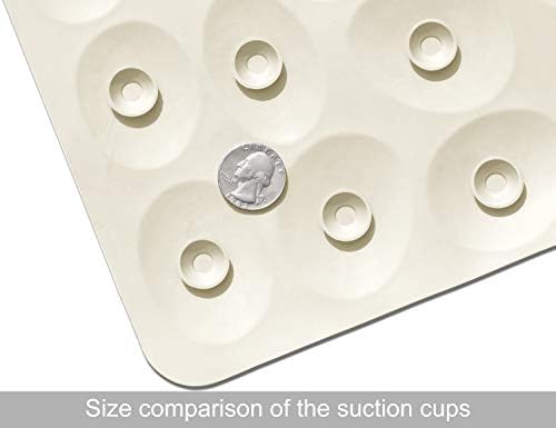 Non-Slip Bathtub Mat OTHWAY Soft Rubber Bathroom Bathmat - Image 5
