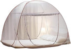 Portable Pop-Up Brown Mosquito Net Tent by AMMER