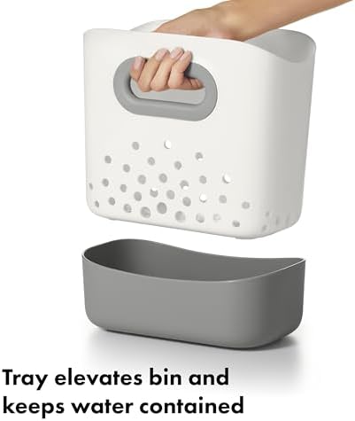 OXO Tot Stand Up Bath Toy Storage Organizer, 7.1 L - Image 2
