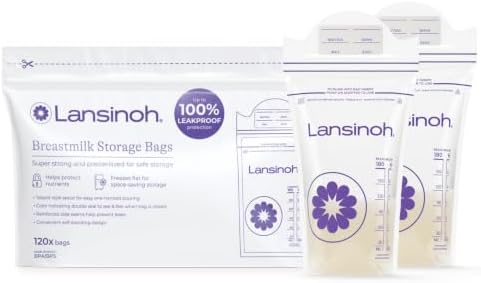 Lansinoh Breastmilk Storage Bags, 6 Ounce by Lansinoh