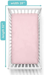 American Baby Company Cotton Fitted Crib Sheet 52x28 - Image 2