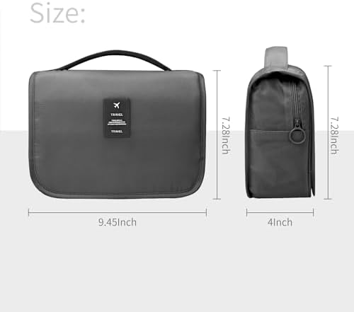 Lcsmaokin Large Capacity Travel Toiletry Bag - Image 5