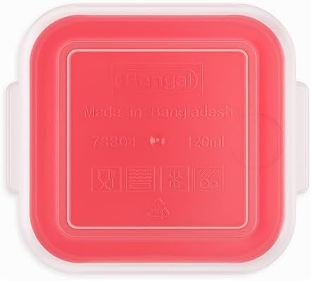 ARSUK 8 Pack 4 oz Small Plastic Containers - Image 3