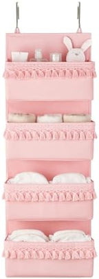 Dahey Over The Door Organizer 4 Pockets Hanging Behind Door Storage by Dahey
