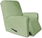 PureFit Stretc Recliner Chair Covers Fleece Soft Couch Covers by PureFit