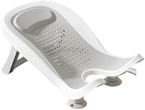 Infant Bath Basin Strong Suction Foldable Quick Drying Bath Rack Ergonomic - Image 6