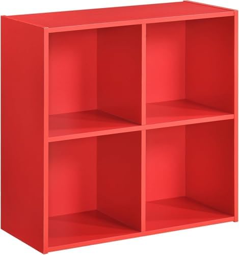 KB Designs - 4 Cube Storage Organizer Shelf - Modern Small Compact Organizer - Image 4