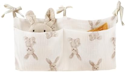 Baby Bedside Hanging Bags Storage Organizer Milk Bottle Toy Crib Baby Nappy-Bag by Simpletochoose
