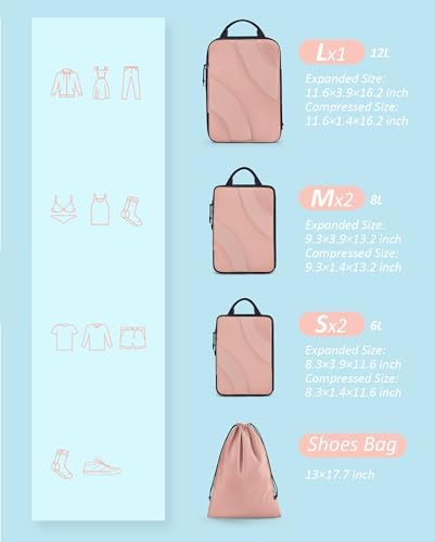 BAGSMART Compression Packing Cubes - Image 2