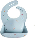 mushie Silicone Baby Bib | Adjustable Fit Waterproof Bibs by mushie