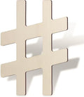 Wooden Symbol 12 Inch Large Unfinished Wood Symbol # by Unknown