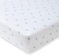 Burt's Bees Baby Organic Cotton Fitted Crib Sheet, Unisex Baby Beddings by BurtsBeesBaby
