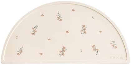 mushie Silicone Placemat for Kids | BPA-Free Non-Slip Design by mushie
