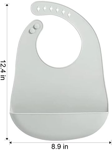 PandaEar 3 Pack Baby Bibs for Eating - Image 2