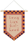 Long Live Girlhood Banner Hanging Flag, Girls Room Decor by Unknown
