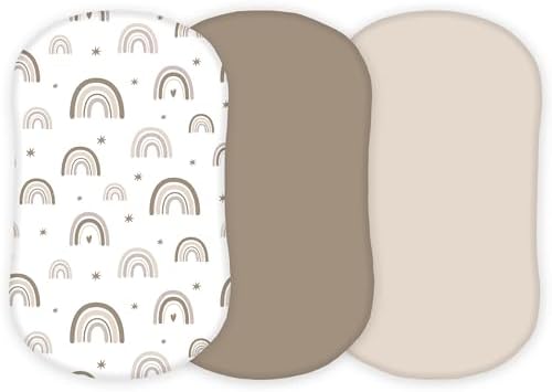 TansyPanda Muslin Halo Bassinet Sheets by TANSYPANDA