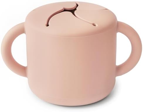 mushie Silicone Snack Cup | Spill Proof Food Container by mushie