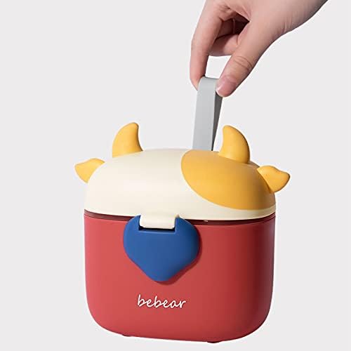 Bebamour Baby Formula Dispenser, BPA Free Portable Milk Powder and Candy Fruit - Image 5