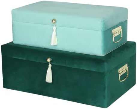 HofferRuffer Velvet Storage Trunks by HofferRuffer
