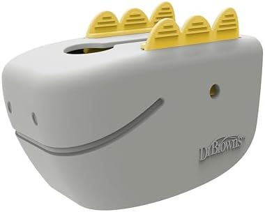 Dr. Brown’s CleanUp Dino-Soft Baby Bath Spout Cover, Soft and Safe on Tub Faucet by Unknown