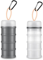 Baderke 2 Pcs Protein Powder Travel Container by Baderke
