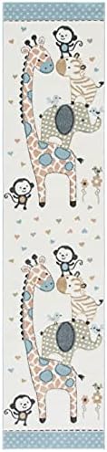 SAFAVIEH Carousel Kids Collection Runner Rug - Image 3