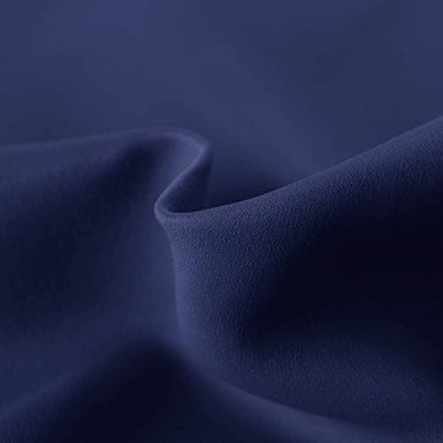 Hiasan Navy Blue Valance Curtains - Image 3