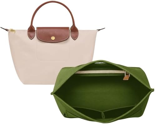 OPPOSHE Purse Organizer Insert for Longchamp Le Pliage, Premium Felt Long Champ by OPPOSHE