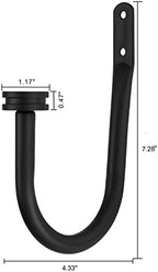 Curtain Holders, 2 Pack Matte Black Decorative Curtain Holdbacks - Image 4