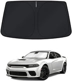 KUST Windshield Sun Shade for Dodge Charger Accessories 2011-2023 Window Shade by KUST