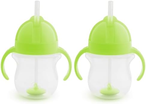 Munchkin Sippy Cup for Toddlers, Weighted Straw | Spill Proof | Transition by Munchkin