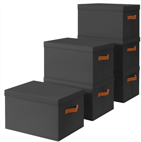 Homsorout Storage Bins with Lids by Homsorout