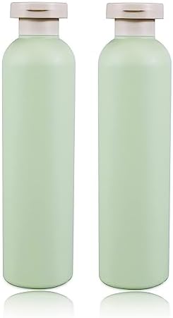 8.8oz Squeeze Bottles with Flip Cap, Refillable Plastic Travel Bottles by UMETASS