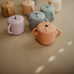 mushie Silicone Snack Cup | Spill Proof Food Container - Image 5