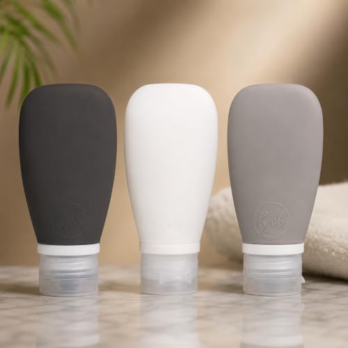 Travel Bottles for Toiletries, TSA Approved 3oz Leak Proof Silicone Refillable - Image 4